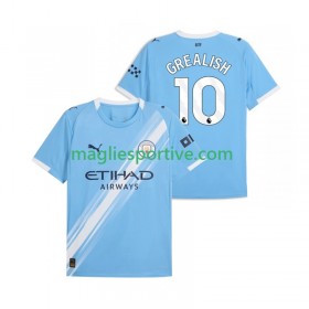 Completo Calcio Manchester City Jack Grealish 10 Divisa Prima 2025-2026
